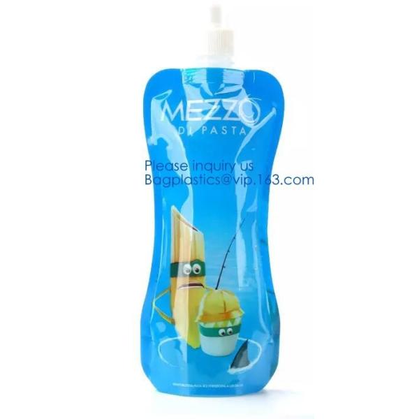 Биодеградабле жидкостная упаковывая таможня мешка доказательства утечки изготовленная на заказ сумка питьевой воды спорт сумки воды 1 галлона складная