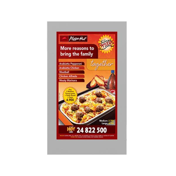 Solar Power Exterior Digital Signage , OEM/ODM Display Monitors For Advertising