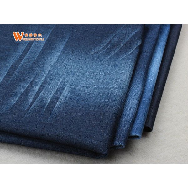 Factory Low Prices Indigo Woven Denim Jeans Twill Woven Fabric