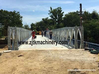 Bailey bridge , Compact 200，single lane  ,4.2m ,Heavy Loading,