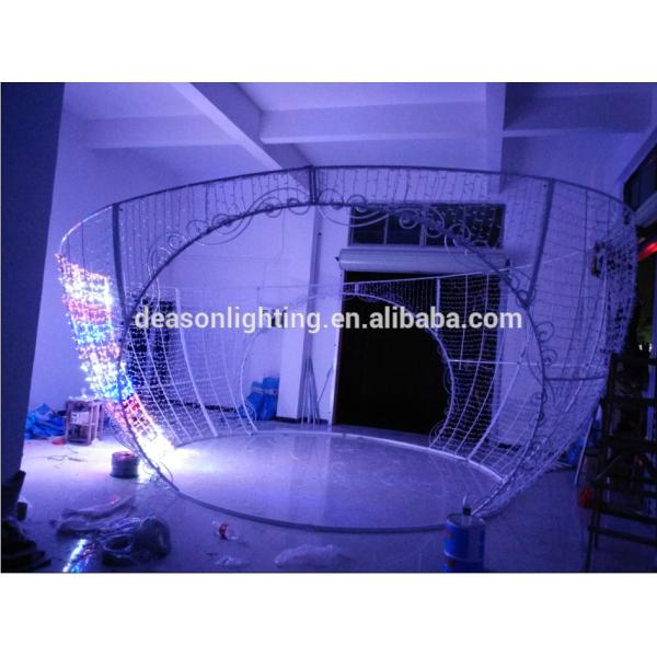 Giant outdoor christmas lights LED big Ball 3D Motif Light