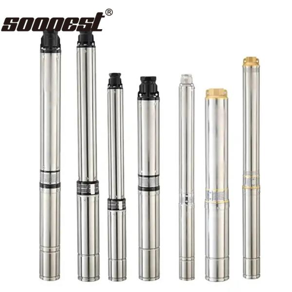 Submersible Solar Panel Pump 200W Dc 48V Solar Wat Kit Deep Well Solar Water Pump With Solar Panel Solar Pumps For Swimming Pool