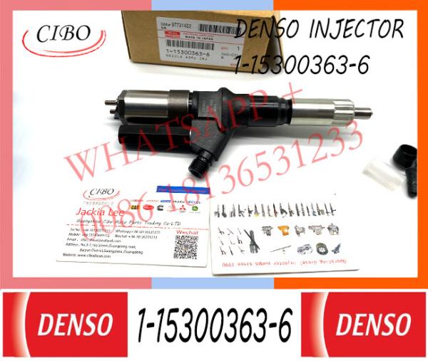 Diesel Injectors Assembly 095000-0345 1-15300363-6 1153003636 Fit for CX/EX GIGA 6TE1
