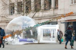 barraca inflável transparente da bolha de 6m/prova de fogo inflável da sala