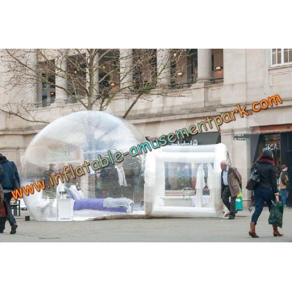 шатер пузыря 6m прозрачный раздувной/раздувное доказательство пожара комнаты