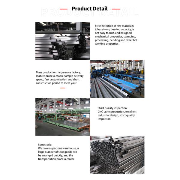 Top Quality 201 202 304 304L 309S 316 316L 410 430 6Mm Welded Stainless Square Steel Pipe Tube