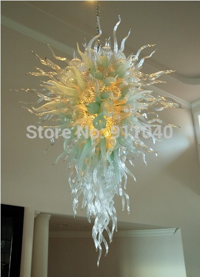 Italian blown glass chandeliers for infoor home project Lights (WH-GB-10)
