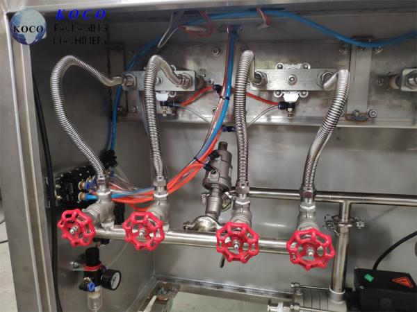 KOCO 2020 hot selling KY - 8 liquid water, juice, milk filling and sealing machine