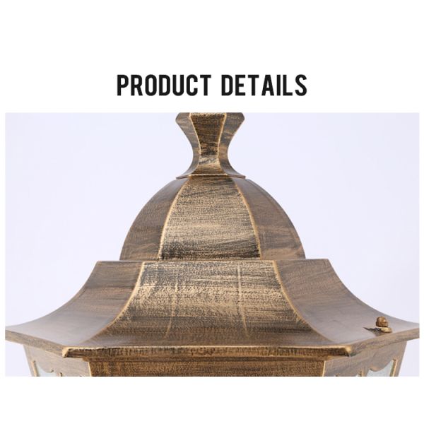 European Style Garden Light Waterproof Street Lamp for Villa Community Landscape Lighting