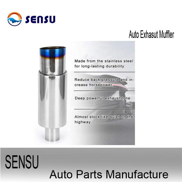 Auto Direct Fit Stainless Steel Exhaust Mufflers 2.75 To 3.25 Anti Wear