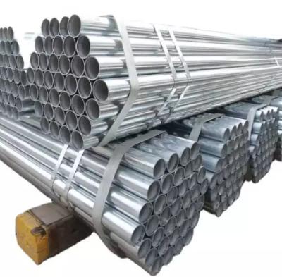 JIS Hot Dipped Galvanized Round Steel Pipe 10mm 20mm Galvanised Tube
