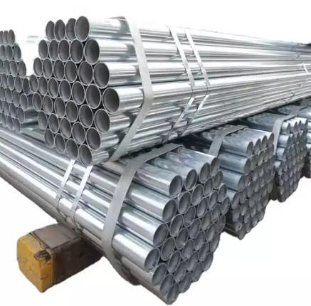 JIS Hot Dipped Galvanized Round Steel Pipe 10mm 20mm Galvanised Tube