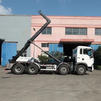 31tons Diesel Used Hook Lift Truck Garbage Collection Hook Lift Dump Truck