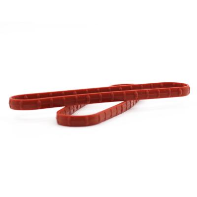Orange OEM Silicone Rubber Washer Non Standard Customized