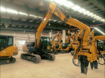 8 Meter Sheet Piles Mini Pile Driver / Small Excavator Drive Vibro Hammer