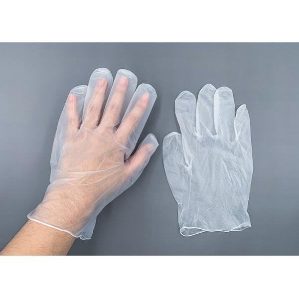 Elongation : ≥300% Disposable PVC Glove Resistance to Chemical