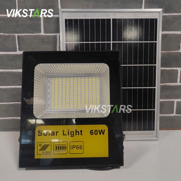 Cheapest Price ABS solar flood lights 30w 60w 100w 200w for yard garden park pathway