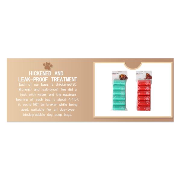 Pet Cleaning Tool Customization Service Provided for Biodegradable Dog Waste Bags
