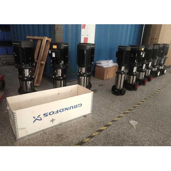 Bomba de aumento de presión gradual vertical de acero inoxidable del agua de 304 316 Grundfos