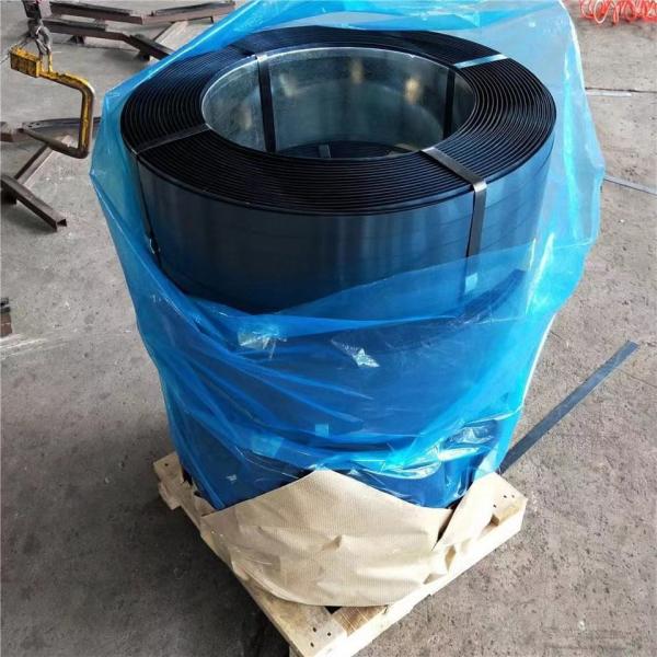 19mm Strapping Steel Strip Polished Stainless Steel Blue And Black For Packing