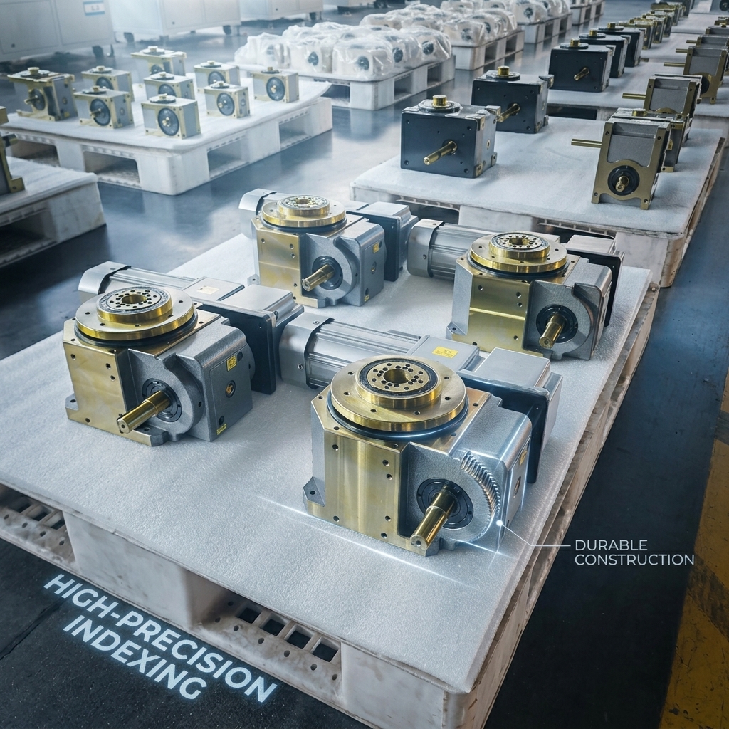 HBY-BT Series Hollow Shaft Cam Indexing Drive Through Hole Design 45mm Bore for Automated Assembly Lines