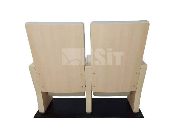 Новая весна дизайна поднимает вверх стулья конференц-зала переклейки с отполированной алюминиевой структурой