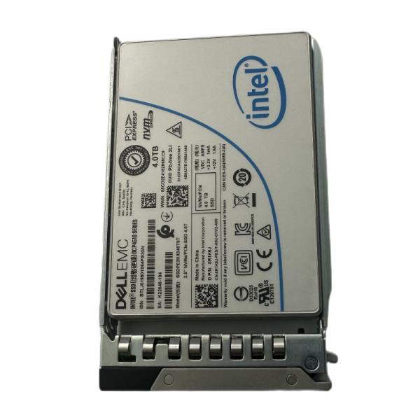 4.0TB NVME U.2 SSD 2,5 pouces Disque dur interne pour serveur DELL Shell en alliage d'aluminium