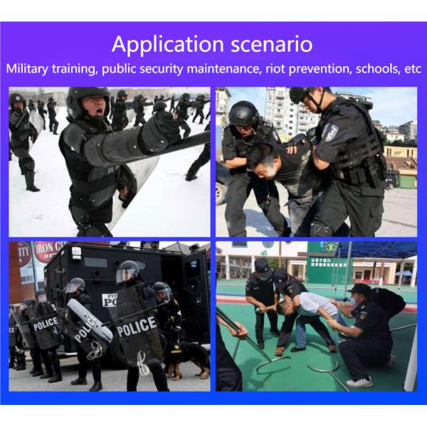 Flame Retardant Bulletproof Full Body Armor Suit Military Strong Velcro 7kg