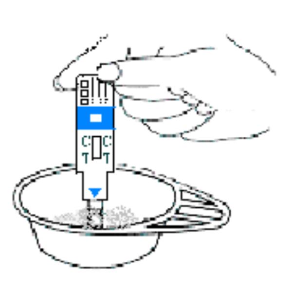 Rapid OPI Drug Abuse Test Kit 4mm Dipcard , Urine Drug Self Test Kit For Medical