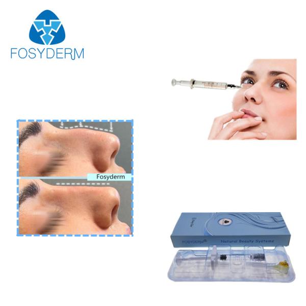 A cruz de Fosyderm ligou a linha profunda enchimento cutâneo do enchimento 2ml para o nariz acima