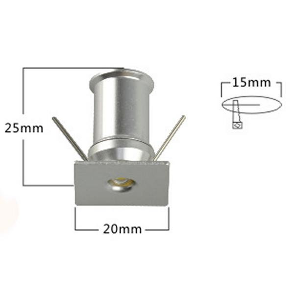 Потолок СИД квадрата IP44 мини делает центром внимания 85 - 277Vac для Адвокатуры, гостиницы