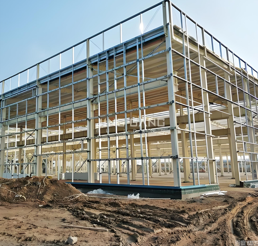 Warehouse Commercial Steel Frame Building Prefabricated Steel Structure Building