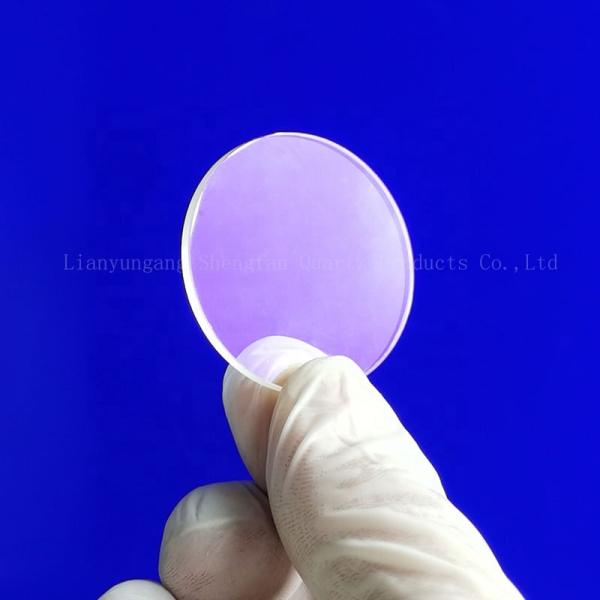 Lentes resistentes de alta temperatura circulares de Sapphire Quartz Tablets Optical Observation
