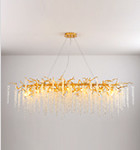 Люстры гостеприимства Кристл современной люстры лобби G9 большие энергосберегающие