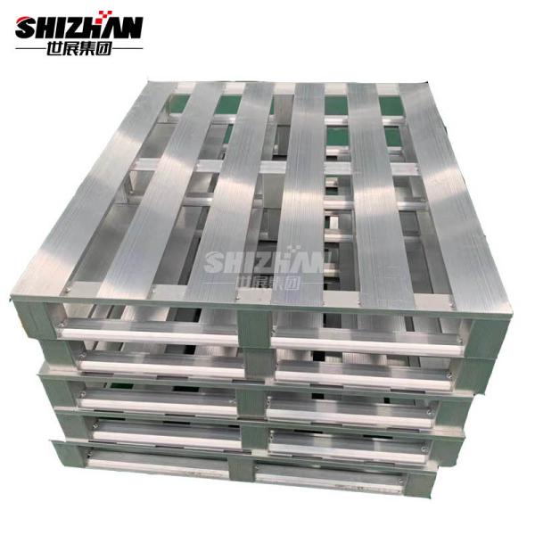 Euro Standard Customized Size Event Aluminum Alloy Pallet For Warehouse