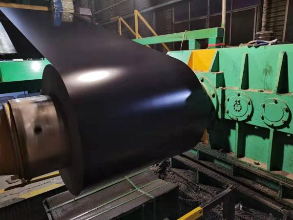 40 anos de garantia Super HDP zinco 275g pré-pintado aço galvanizado Beckers Matt RAL9005 preto telhado ondulado telhado
