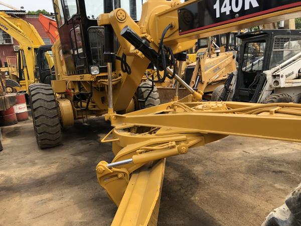 Cat 140K Grader Caterpillar 140G 140 Motor Grader 132kW Rated Power for Customer Needs