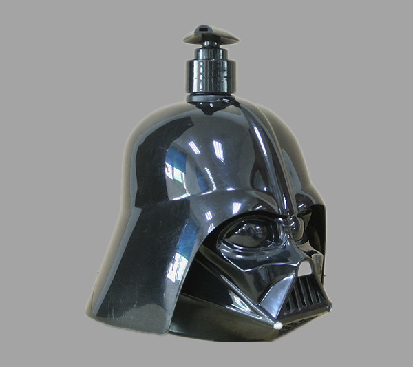 Metal Color Star War Movie Solders Plastic Cartoon Shampoo Bottle Use For Home Storage Liquid