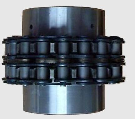 Forged Steel Chain Shaft Coupling , Natural Color Industrial Couplings