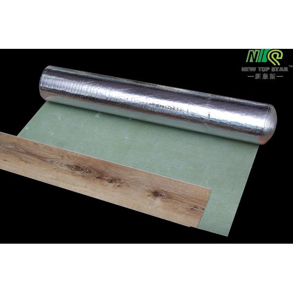 надпись под зеленого цвета Underlayment 920KGS/m3 настила твердой древесины 3mm акустическая резиновая