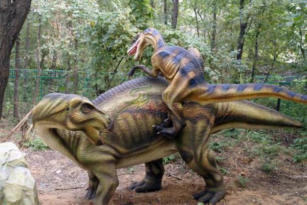 Waterproof Realistic Robotic Simulation Animatronic Dinosaur For Kids Park