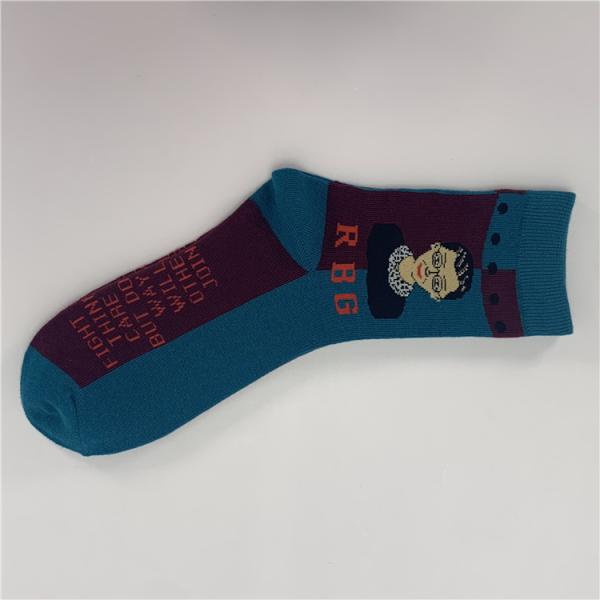 39-42 Fashionable Cotton Socks Designer Woman Long Thermal Women Socks Print Pattern
