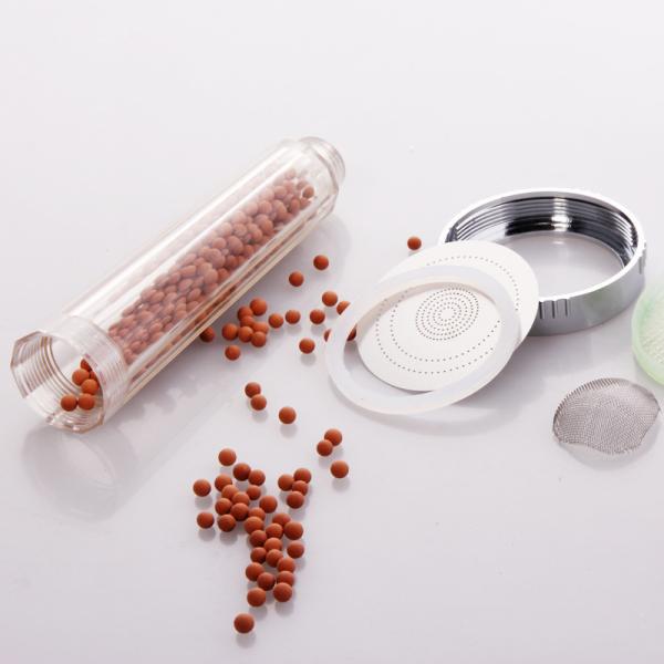 ABS Plastic Handheld Shower Head Water Therapy SPA Water Saving Rainfall Filter Head