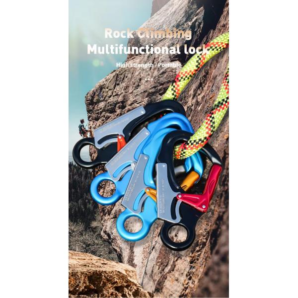 Arranca de escalada mango ergonómico sujeción segura exploración al aire libre