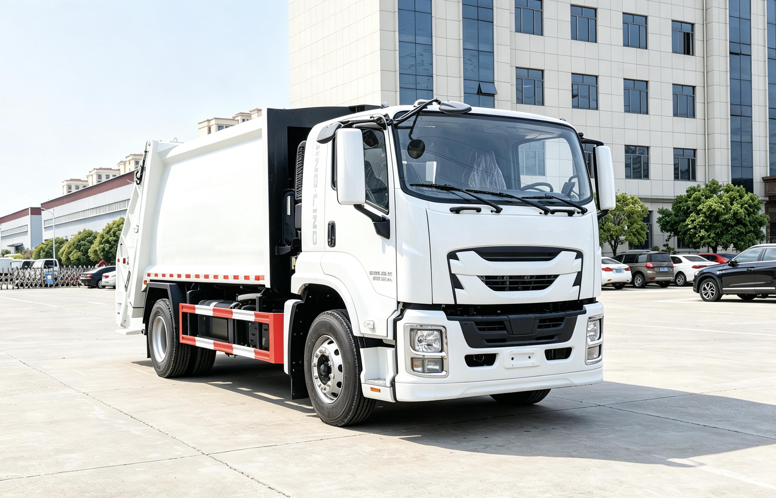 Second Hand Garbage Trucks JAPAN Technology Used Garbage Compactor Truck 8m3