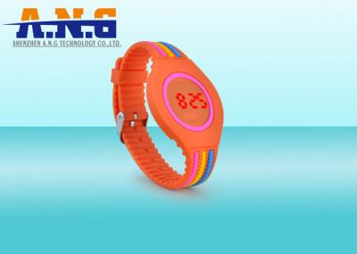 OEM Rfid Wristbands Silicone with LED digital watch / led touch screen watches