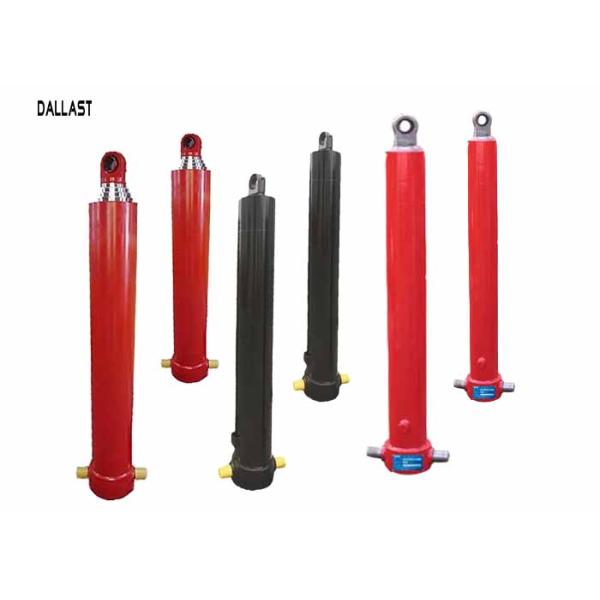 Hyva Long Stroke Multi Stage Hydraulic Cylinder  Foot Axle End Earring