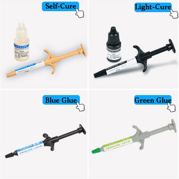 Стоматологические ортодонтические клеистые материалы Клейные изделия CE ISO Light Cure Клей BIOM