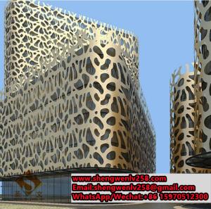 Sound Insulation Product Aluminum Solid Panel CNC Laser Cutting Wall Panel