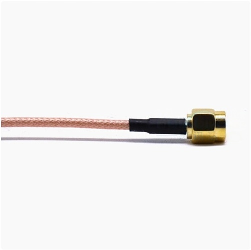 2.92mm RF Coax Cable Assemblies Gold Plated Brass With RG405 Coaxial Cable DC-40G
